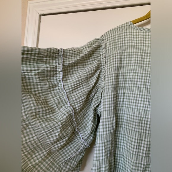 Lime & Chili Gingham Blouse 🌴 - Picture 6 of 8